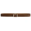 Image de Gant pour homme. 9940157 Ceinture en cuir marron avec logo (105 cm), Casuel, Classique