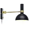 Image de MARKSLOJD APPL LARRY NOIR/ACIER BRO 19 * 24 E27 60W