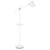 Image de Markslöjd LINEAR-Lampadaire Liseuse avec tablette et port USB H144cm Blanc