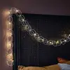 Image de Markslöjd Guirlande LED Serve à 20 lampes, argentée