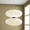 Image de Markslojd DUAL Suspension à double plafond à 2 lumières blanc, noir, abat-jour en tissu