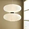Image de Markslöjd Suspension Dual avec abat-jour en papier blanc