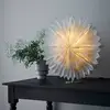 Image de Markslöjd Étoile sur pied Solina, Ø 60 cm grise