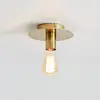 Image de Markslöjd Plafonnier Piatto lampe à douille E27 laiton