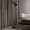 Image de Markslöjd Lampe sur pied Ozzy en métal, tête réglable