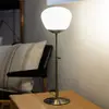 Image de Markslöjd Lampe à poser Rise, hauteur 60 cm, laiton antique, fer, verre