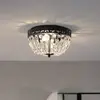 Image de Markslöjd Plafonnier Etienne cristal de verre Ø 25 cm noir