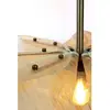Image de Markslöjd Suspension Styrka, Ø 63 cm, laiton/beige, fibre de bananier