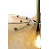Image de Markslöjd Suspension Styrka, Ø 75 cm, laiton/beige, fibre de bananier