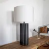 Image de Markslöjd Lampe à poser Hashira avec abat-jour en tissu, noir