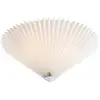 Image de Markslöjd Plafonnier Plisado, blanc, Ø 50 cm