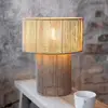 Image de Markslöjd Lampe à poser Soga, naturel, jute, hauteur 40 cm