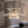 Image de Markslöjd Suspension Duplici, naturel, bambou, Ø 57 cm, E27