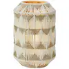 Image de Markslöjd Lampe à poser Ano, hauteur 35 cm, textile, beige/brun