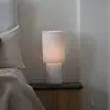 Image de Markslöjd Lampe à poser Catis, blanc, 45 cm de haut, textile, E27