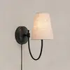 Image de Markslöjd Applique murale Amar, beige/noir, fiche, E14