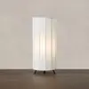 Image de Markslöjd Lampe de table Hikari, Ø 14 cm, blanc/noir, tissu/métal