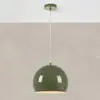 Image de Markslöjd Suspension Pop, Ø 28 cm, vert, métal