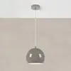 Image de Markslöjd Suspension Pop, Ø 20 cm, grège, métal