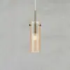 Image de Markslöjd Suspension Tibia, fiche, ambre/couleur laiton Ø 7 cm