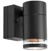 Image de Markslöjd Applique d'extérieur LED Luno, noire, à 1 lampe, IP65, à intensité variable