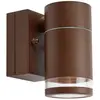 Image de Markslöjd Applique d'extérieur LED Luno, marron, à 1 lampe, IP65, à intensité variable