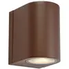 Image de Markslöjd Applique d'extérieur LED Alor, marron, à 1 lampe, IP65, à intensité variable