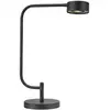 Image de Markslöjd Lampe de table LED Hugo, noire, hauteur 51,5 cm, à intensité variable
