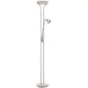 Image de Markslöjd Lampadaire à éclairage indirect LED Modu, beige, lampe de lecture LED, hauteur