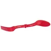 Image de Primus P 740650 Cuillère-fourchette pliable compacte ultra légère et facile à transporter pour la chasse et le tir Rouge