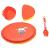 Image de Primus 5 Piece Meal Set - Pippi Longstocking (Red)