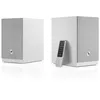 Image de Audio Pro A28W Enceintes stéréo multiroom actives 2 × 75 W Class-D, TV ARC + HDMI, AirPlay 2, Google Cast, entrées optique et RCA, 238 × 150 × 200 mm, télécommande et préréglages (blanc)