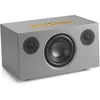 Image de Audio Pro C5 MkII W Enceinte multiroom sans fil 40 W Amplificateur classe D, AirPlay 2, Google Cast, Spotify Connect, Bluetooth 4.2, sortie caisson de basses (gris)