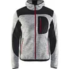 Image de Veste tricotée BLAKLADER à capuche T.XL - GRIS CHINE/NOIR - 493021179099-XL