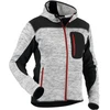 Image de Blakläder Veste en tricot, gris / noir, Taille unisexe: XL