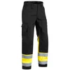Image de Blaklader 15641811 Pantalon haute visibilité, Noir/jaune, taille C48