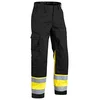 Image de Blakläder 156418119933D96 High Vis Pantalon classe 1 Taille D96 Noir/Jaune