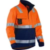 Image de Blakläder Veste de signalisation, orange / bleu marine, Taille unisexe: L