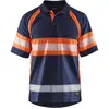 Image de Blaklader 33381051 T-SHIRT UV HIGH VIS, Bleu marin/Orange, taille XS