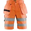 Image de Blaklader 15351811 Shorts haute visibilité, Orange, taille C50