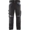 Image de Blaklader 15561860 Pantalons sans poches à clous, Noir/Gris, taille C52