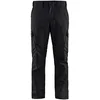 Image de Blaklader 14441832 Pantalon Industrie Stretch, noir/rouge, taille C52
