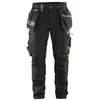 Image de Pantalon de travail artisan + stretch noir T44 BLÅKLÄDER 159918609900C50