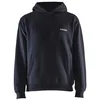Image de Sweat LIFE IS TOO SHORT à capuche bleu marine TS BLÅKLÄDER 941311698600S