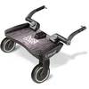 Image de Lascal BuggyBoard Maxi, Planche BuggyBoard avec grande plateforme, Accessoire poussette pour enfants de 2 à 6 ans (22 kg), Compatible avec toutes les poussettes, noir