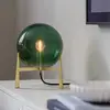 Image de PR Home Milla lampe de table, 28 cm, doré/vert