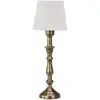 Image de PR Home Lampe de table Therese Mia, 43 cm, blanc/laiton, lin