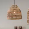 Image de PR Home Suspension d'extérieur Maja, rotin, Ø 36 cm, fiche, IP44