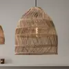 Image de PR Home Suspension d'extérieur Maja, rotin, Ø 45 cm, fiche, IP44