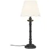 Image de PR Home Joy lampe à poser abat-jour en tissu arqué
